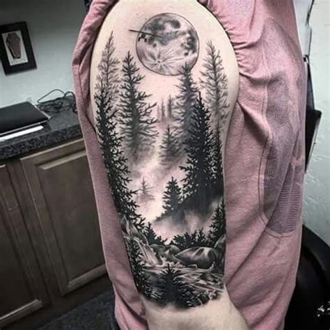 Woods Tattoo Sleeve