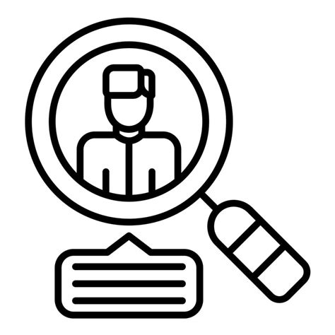 Recruitment Process Line Icon 14808824 Vector Art At Vecteezy