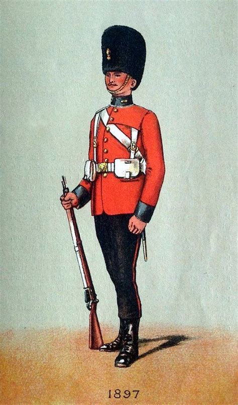 British The Royal Welsh Fusiliers 1897 British Army Uniform British Uniforms Men In Uniform