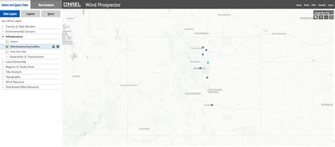 Wind Farms In Colorado Map Map Of Rose Bowl