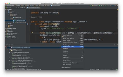 Android Studio код Telegraph