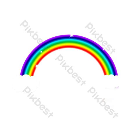 Starlight Cute Rainbow Clipart Png Images Psd Free Download Pikbest