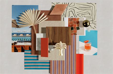 St Tropez Beach Club - Edit this Material Mood Board on Mattoboard