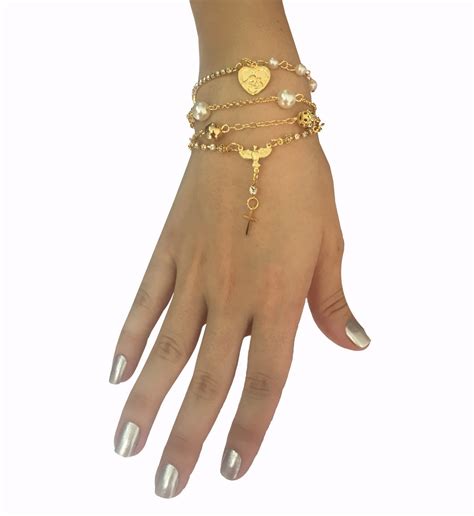 Pulseiras Femininas Folheadas A Ouro Atacado Unidades R Em