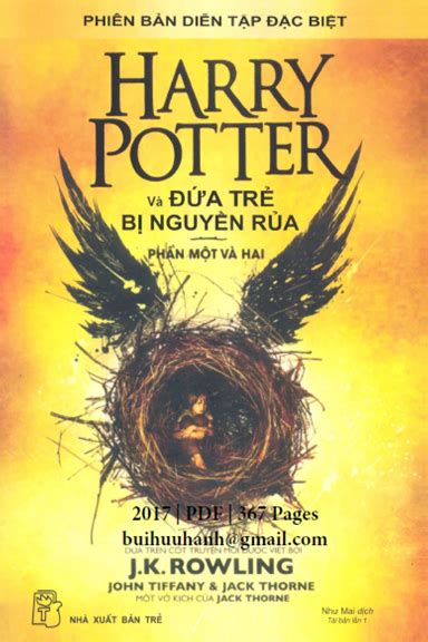 Harry Potter Và Đứa Trẻ Bị Nguyền Rủa Nxb Trẻ 2017 Jack Thorne 367