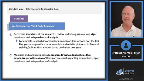 Standard V Investment Analysis Cfa Frm And Actuarial Exams Study