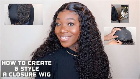 HOW TO MAKE INSTALL A CLOSURE WIG VERY DETAILED FROM START TO FINISH