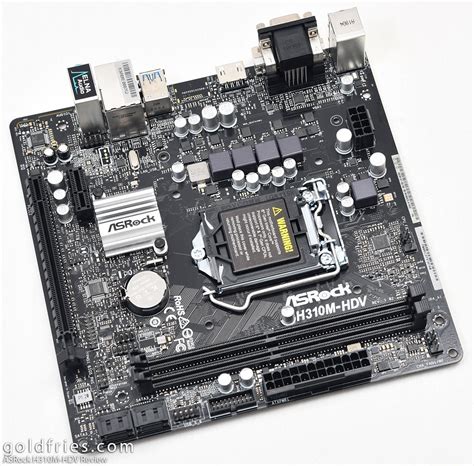 ASRock H310M-HDV Review – goldfries