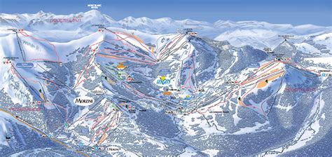 Mappa Impianti E Cartina Delle Piste Skirama Les Gets Portes Du Soleil