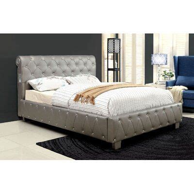 Rosdorf Park Tyson Tufted Upholstered Platform Bed Wayfair