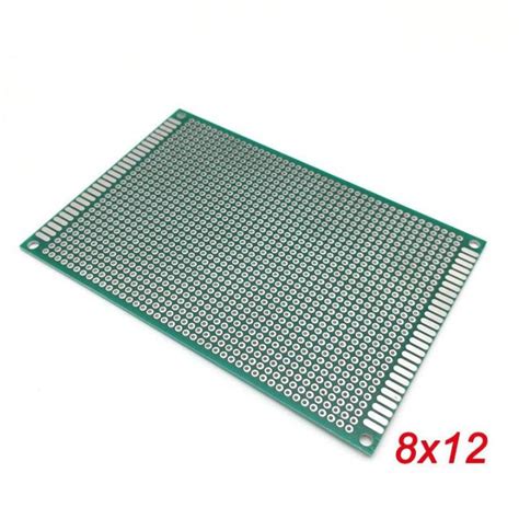 1pcs 2 54mm 8 12cm 80x120 Mm Double Side Prototype PCB Universal