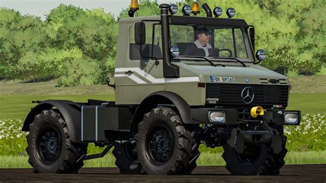 Mod Mercedes Benz Unimog V1 2 FS22 FarmingSimulator App