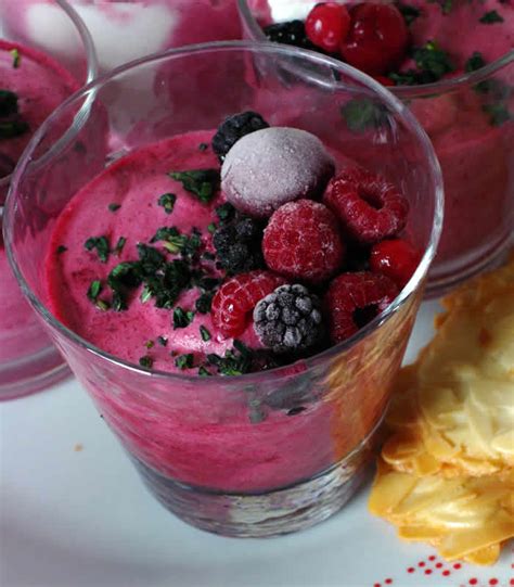 Mousse De Fruits Rouges Au Thermomix Recette Thermomix