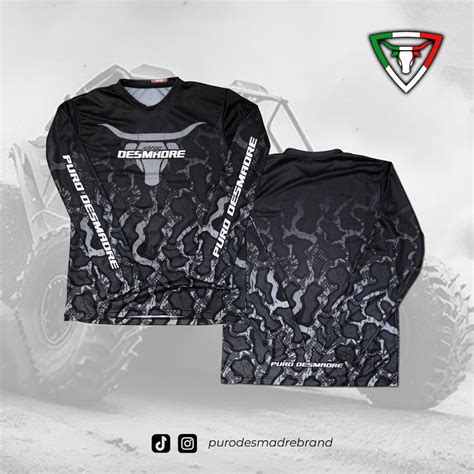 Grey And Black Camo Jersey Uni Sex Pre Order Puro Desmadre Brand