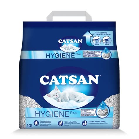 Buy Catsan Hygiene Plus Non Clumping Cat Litter 10000 Ml Online At Best