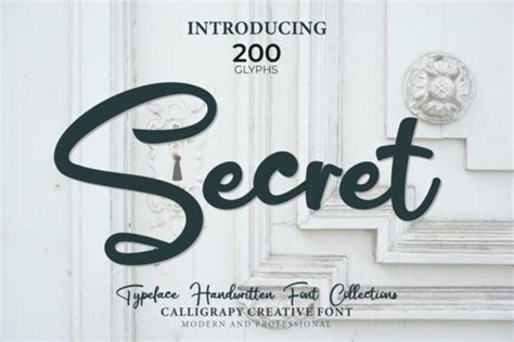 Secret Font - Free Font