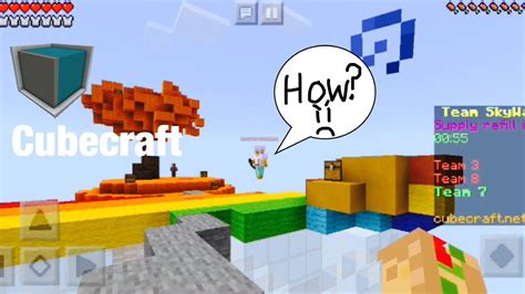 Minecraft Pocket Edition Sky Wars YouTube