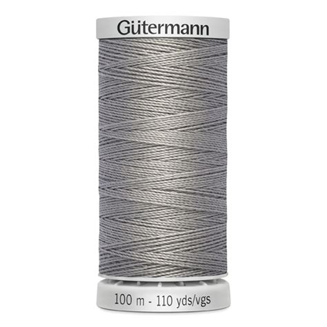 Bobine Fil Extra Fort G Termann M Polyester Gris Tissus Hemmers