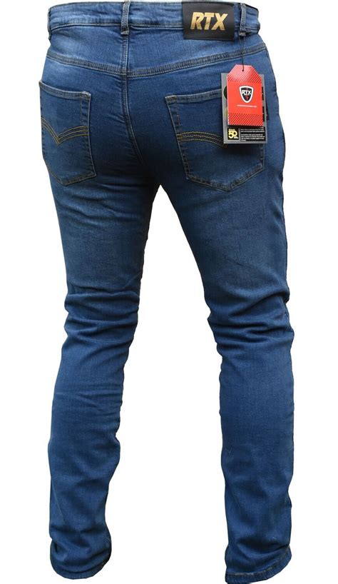 Buy Motorcycle Biker Jeans Full Aramid Lined Stretch Denim With Level 2