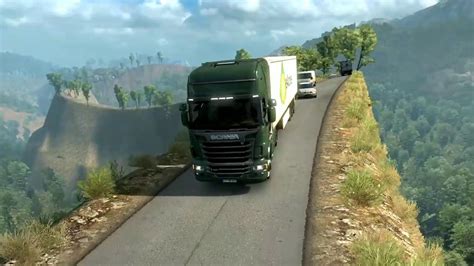 Euro Truck Simulator 2 Timelapse 2 Mod Extreme Road YouTube