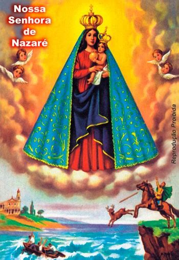 Oração Nossa Senhora De Nazaré Milheiro De Santinhos Santinhos