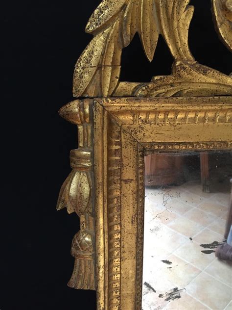 Miroir Louis Xvi En Bois Dor Xviiieme Miroirs