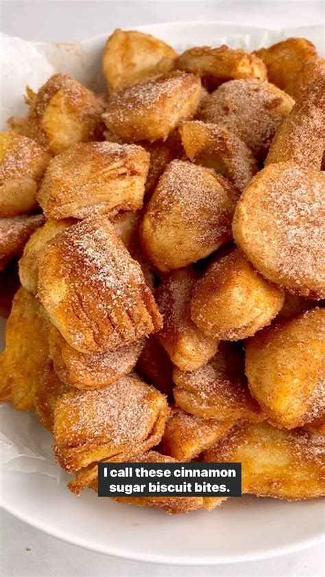 Cook Fast Eat Well On Instagram Cinnamon Sugar Biscuit Bites