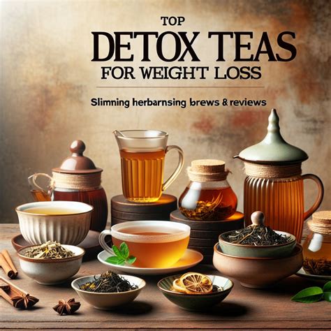 Top Detox Teas For Weight Loss Slimming Herbal Cleansing Brews