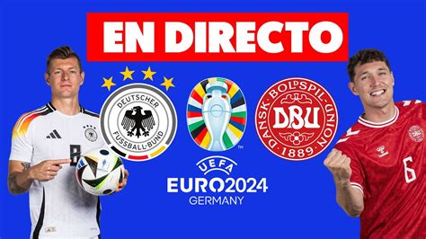 🔴alemania Vs Dinamarca · Octavos Eurocopa En Directo · Reaccionando En