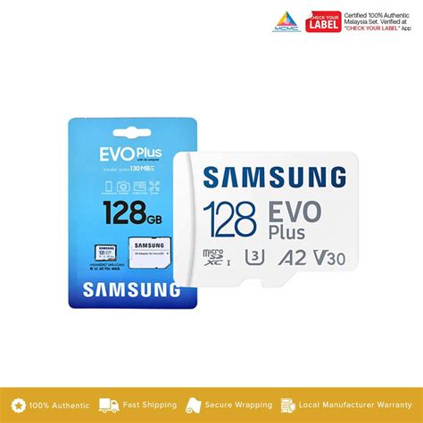 Samsung EVO Plus MicroSD Memory Card 128GB - KTS Cellular