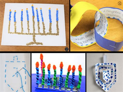 12 Hanukkah Crafts for Kids to Make Hanukkah More Meaningful