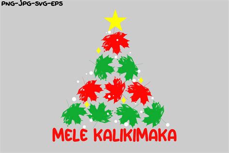 Mele Kalikimaka Christmas Graphic By Chico · Creative Fabrica