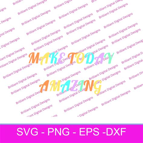 GOOD VIBES MAKE TODAY AMAZING SVG By Brilliant Digital Designs