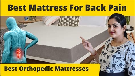 Best Orthopedic Mattress For Back Pain In India Best Mattress For Back