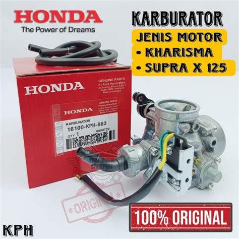 Jual Karburator Original Kph Motor Kharisma Supra X Kualitas Asli