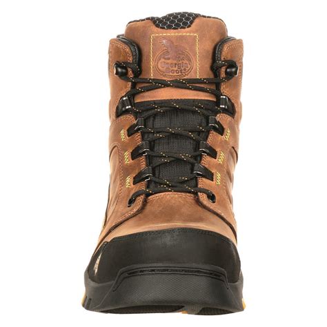 Men S Danner 8 Quarry USA GTX Waterproof Alloy Toe Work Boots Brown