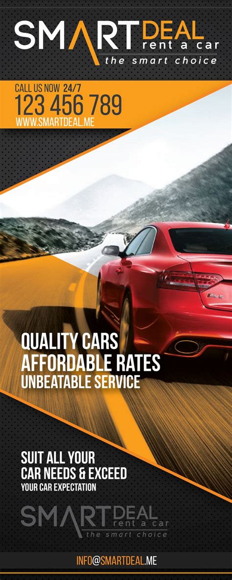 Design A Banner For A Car Rental Company Car Rental