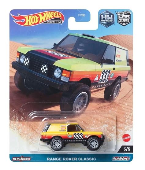 Hot Wheels Range Rover Classic Miskha Garage