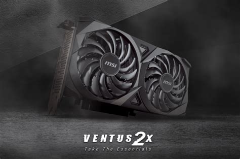 Msi Announces Msi Geforce Rtx 3060 Ti Ventus 2x Oc V1 The Ventus 2x Oc Now With Only A Single