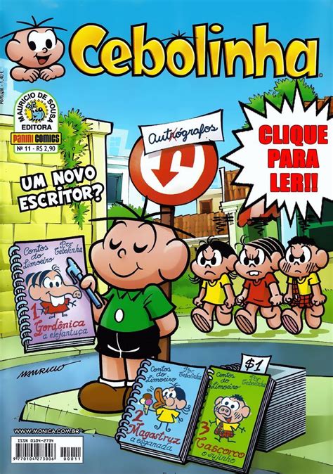 Revistinha do Cebolinha Nº 11 PANINI Gibis Turma da mônica gibi