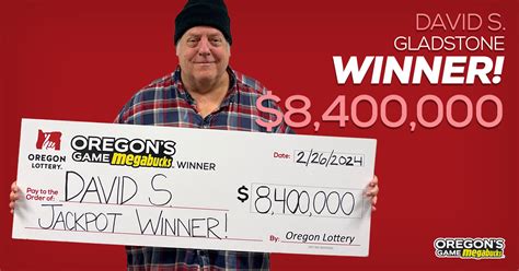 David S Megabucks Winner Oregon Lottery