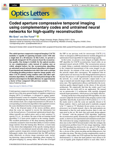 Coded Aperture Compressive Temporal Imaging Using Complementary Codes