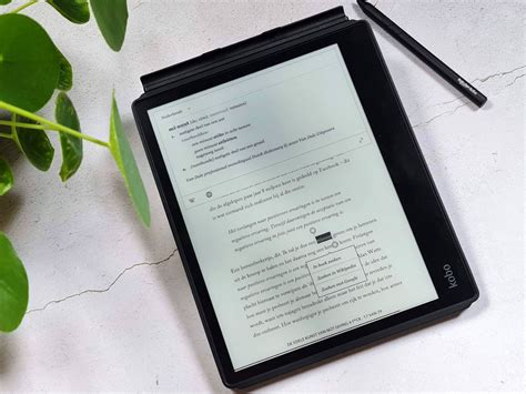 Kobo Elipsa E Reader Review Dit Zijn De Plus En Minpunten