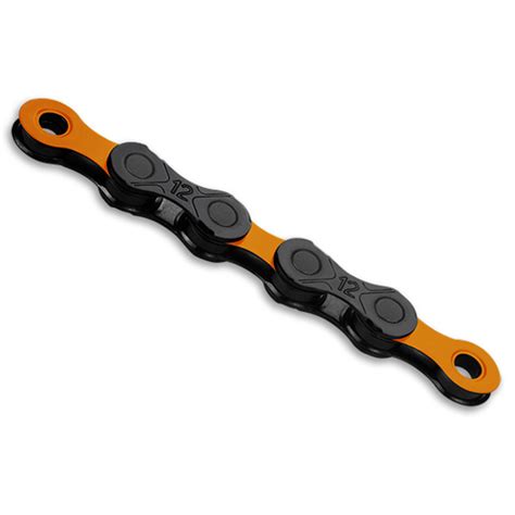 Kmc Dlc Chain Speed Black Orange Bike