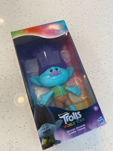 Trolls World Tour Branch Doll Figure Dreamworks Hasbro Toy