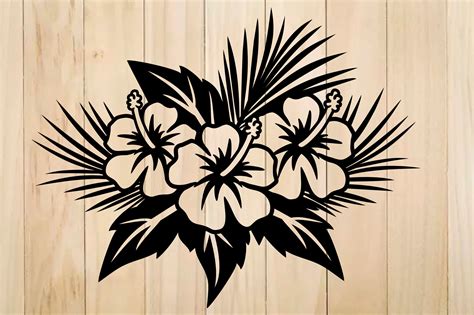 Hawaiian Hibiscus Pattern