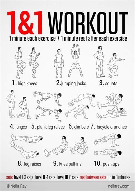 Printable Home Workout Plan