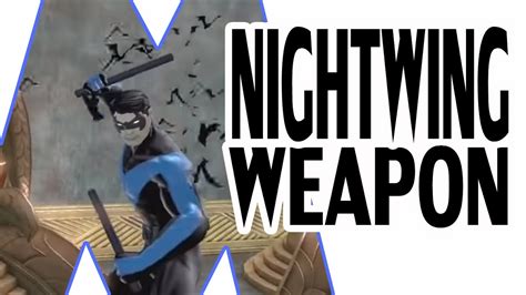 Dcuo How To Get The Nightwing Weapon Youtube