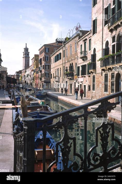 Venice historic city with its canals Stock Photo - Alamy