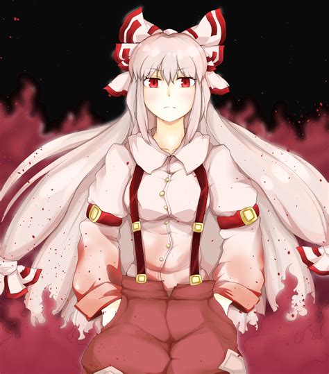 Fujiwara No Mokou Touhou Image By Koizumo 3341277 Zerochan Anime